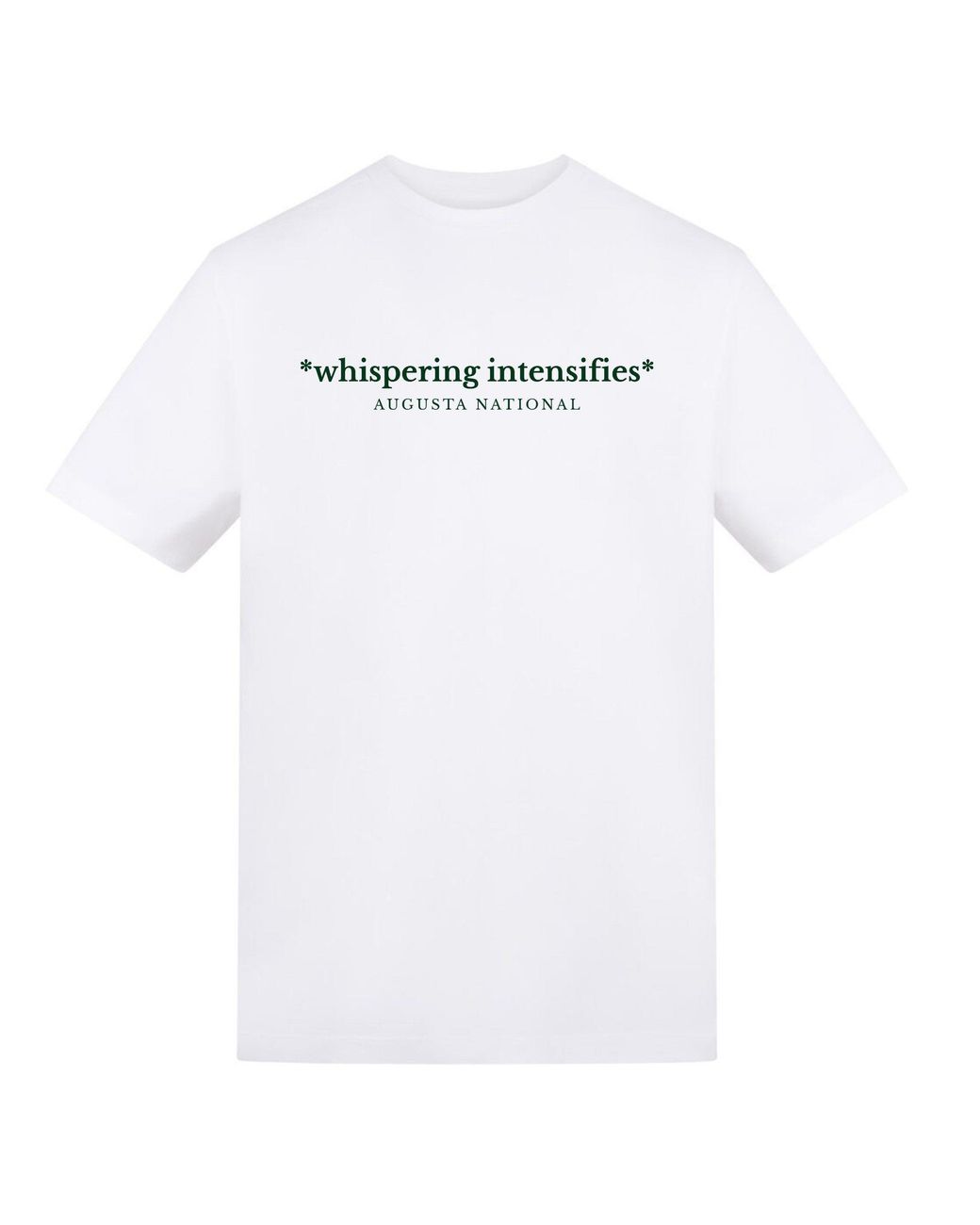 AWD White Adults Printed Golf Tee