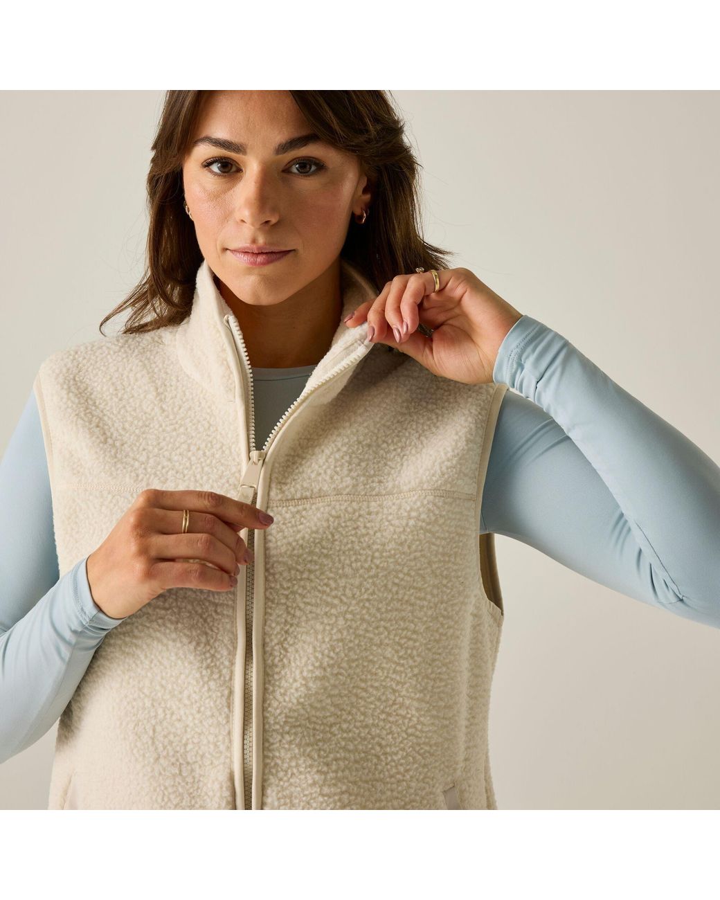 Regatta Blue Frankie Borg Fleece Bodywarmer