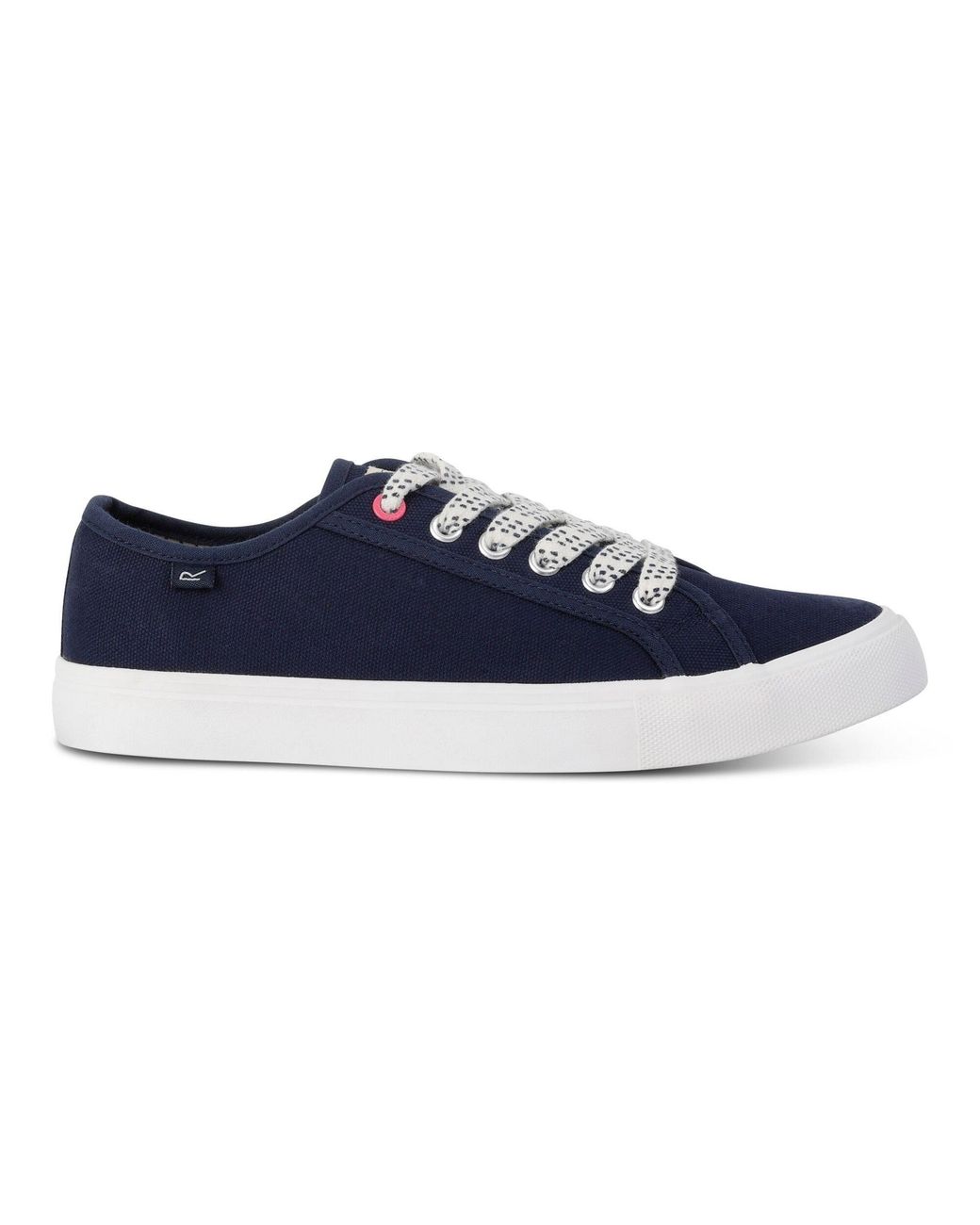 Regatta Blue Marine Canvas Trainers