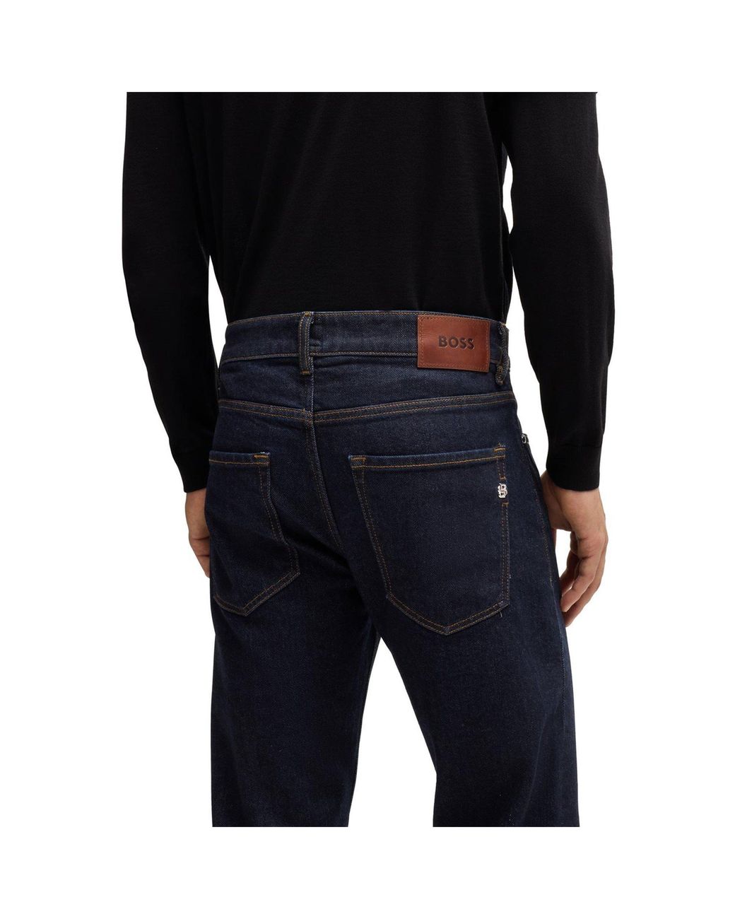 Boss Blue Hbb Delaware3Slm Slim-Fit Jeans for men