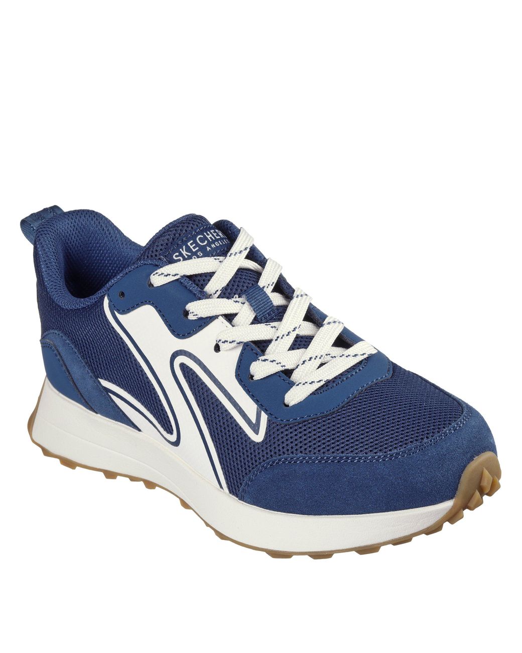 Skechers Blue Gusto Classic Low-Top Trainers