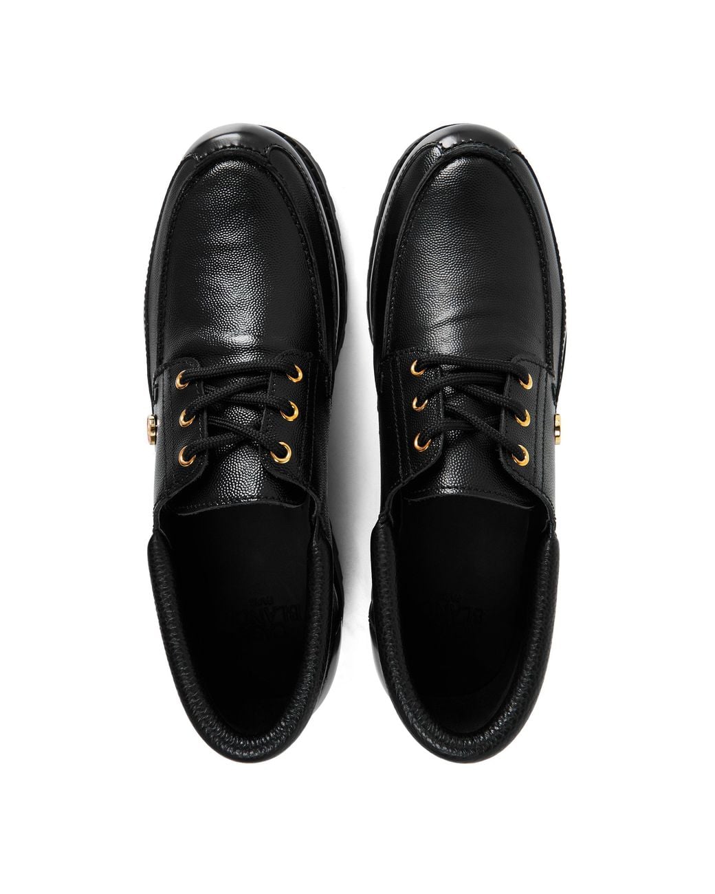 Casablanca Black Hideki Boat Shoes for men