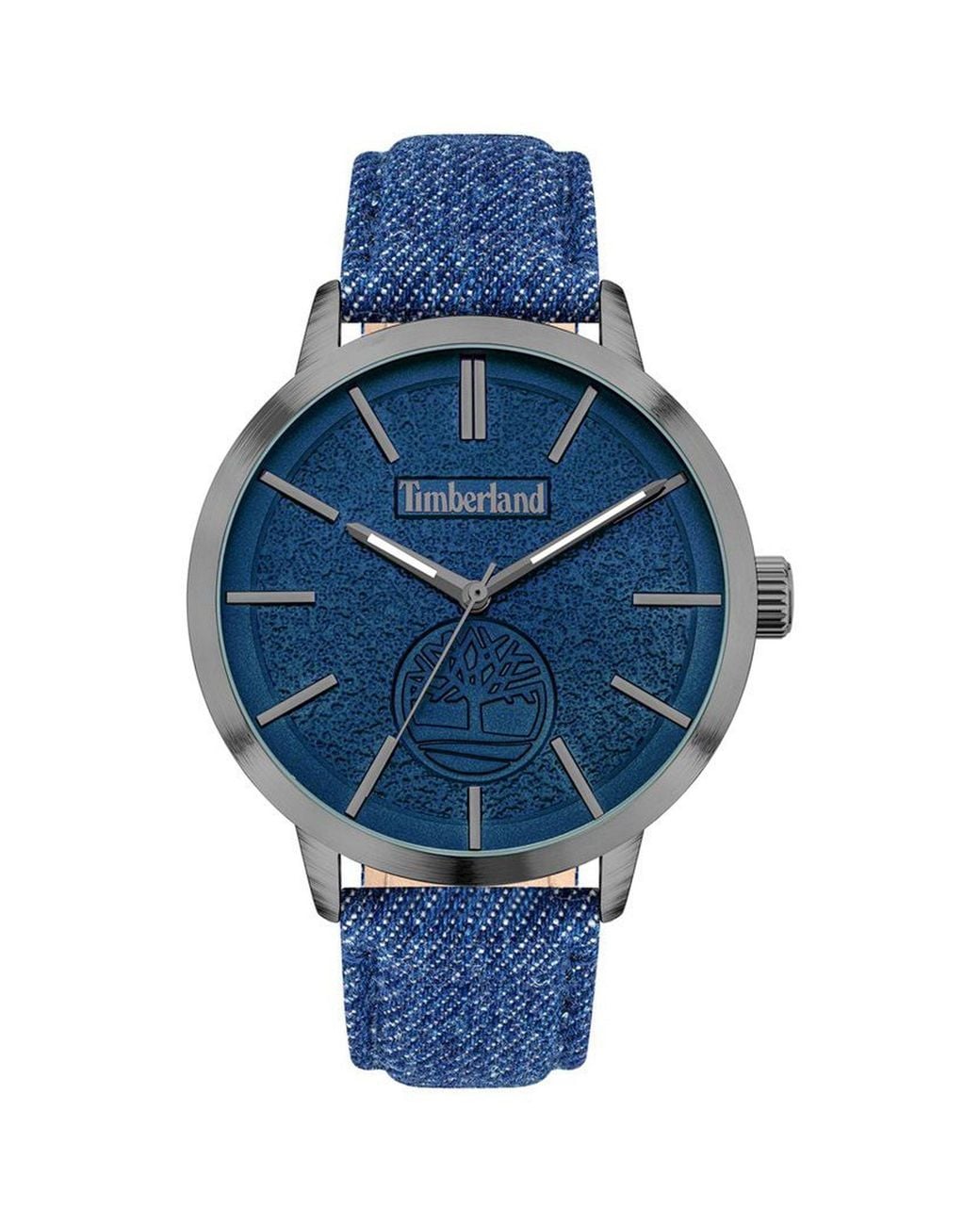 Timberland Blue Stainless Steel Fashion Analogue Quartz Watch for men