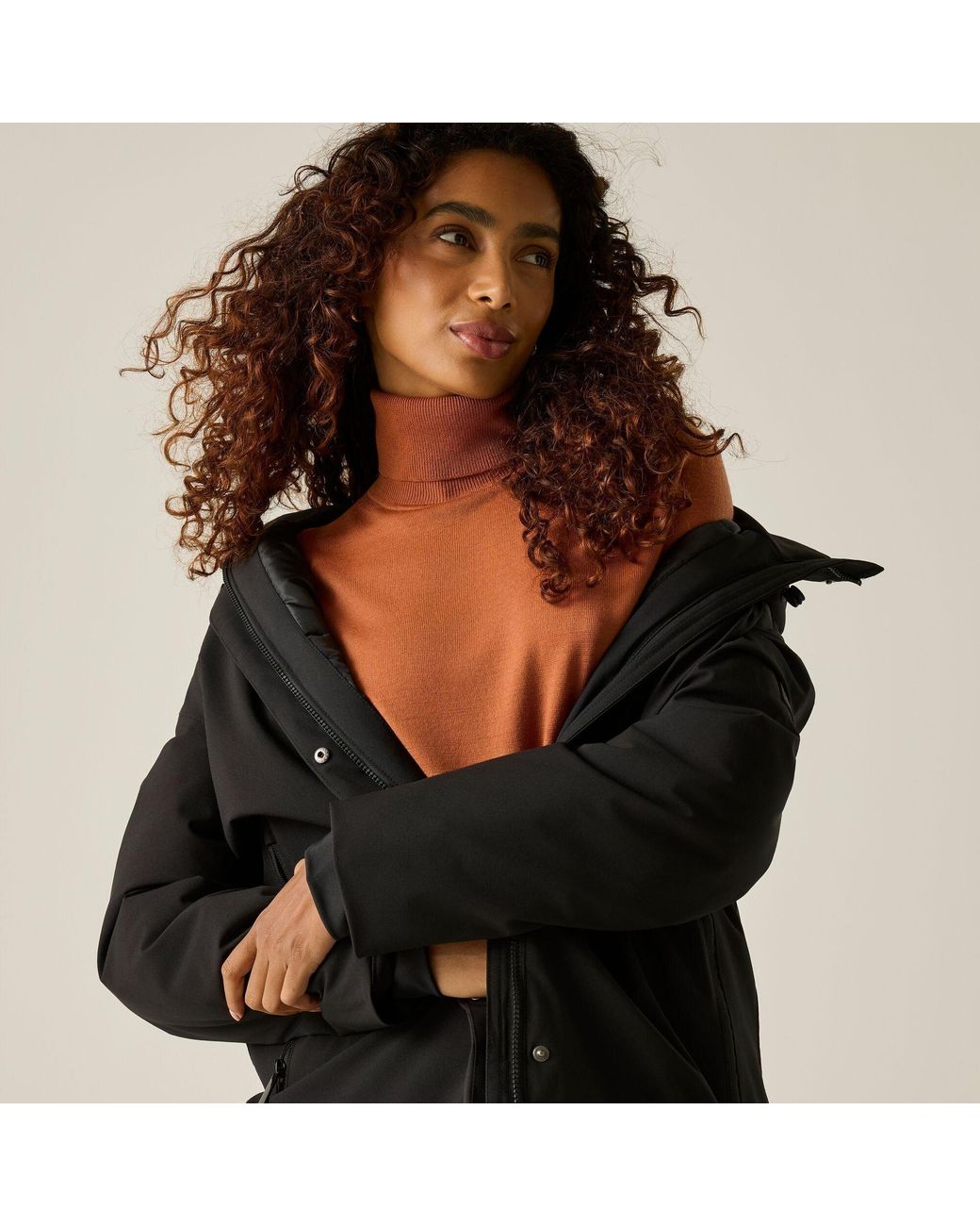 Regatta Black Janna Waterproof Jacket