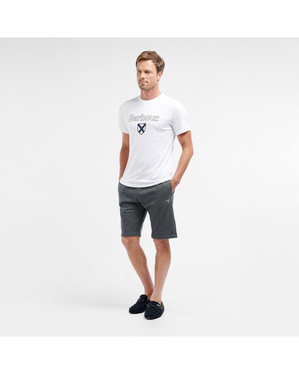 Barbour Blue Nico Lounge Shorts for men