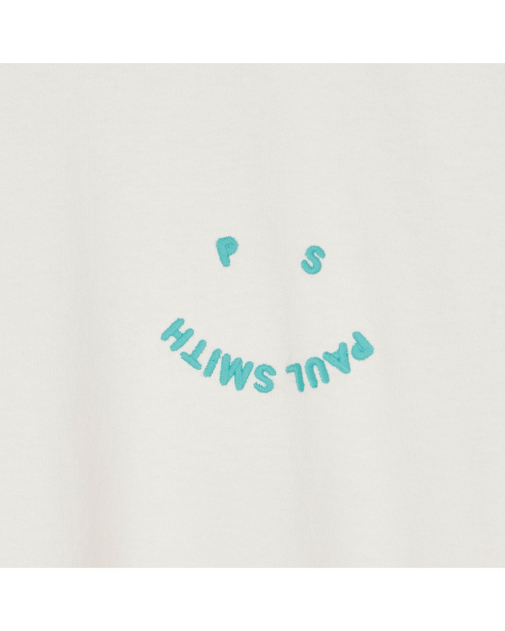 Paul Smith White Happy Regular Fit T-Shirt