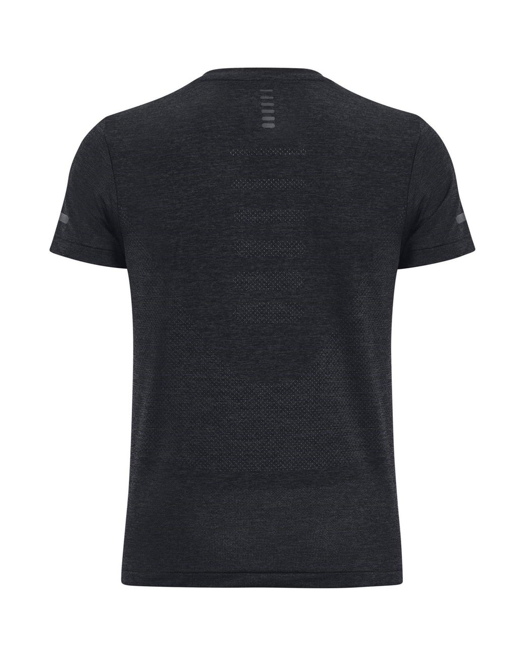 Under Armour Black Seamless Stride Short-Sleeve Performance Running Top