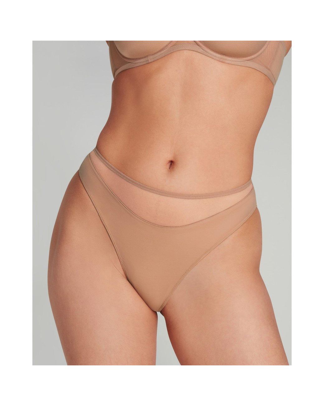 Agent Provocateur Natural Lucky High Leg Brief