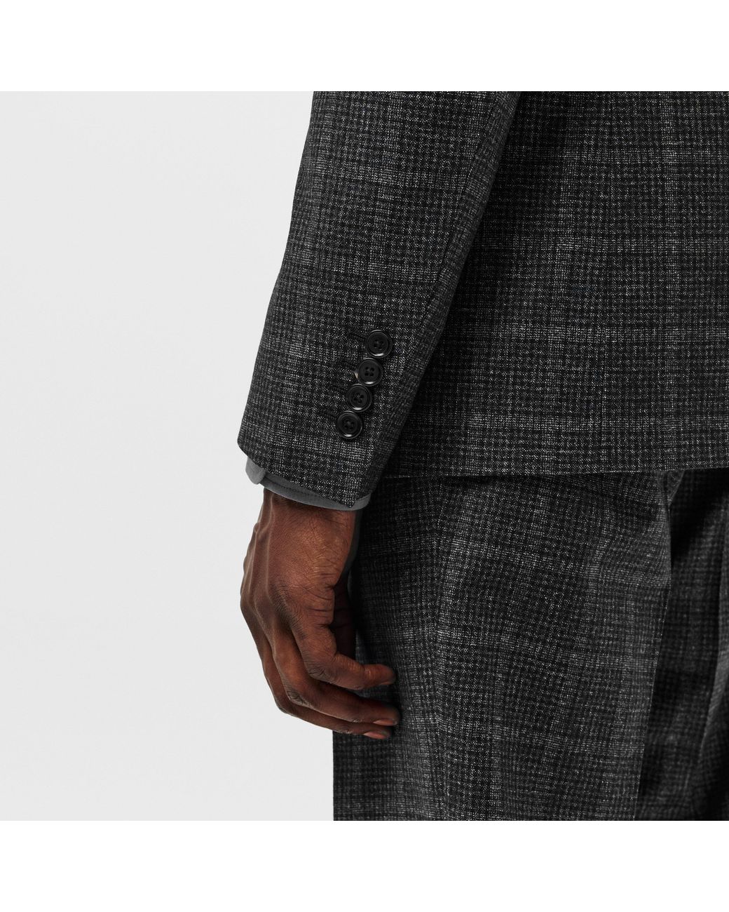 Dolce & Gabbana Black Slim Two-Button Single-Breasted Suits for men
