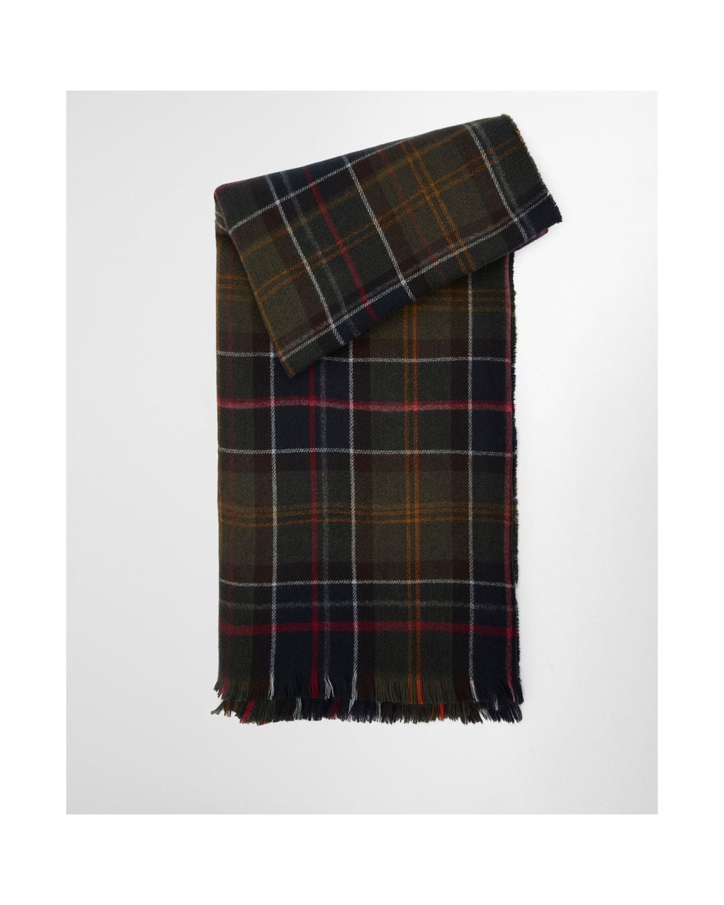 Barbour Black Montieth Scarf