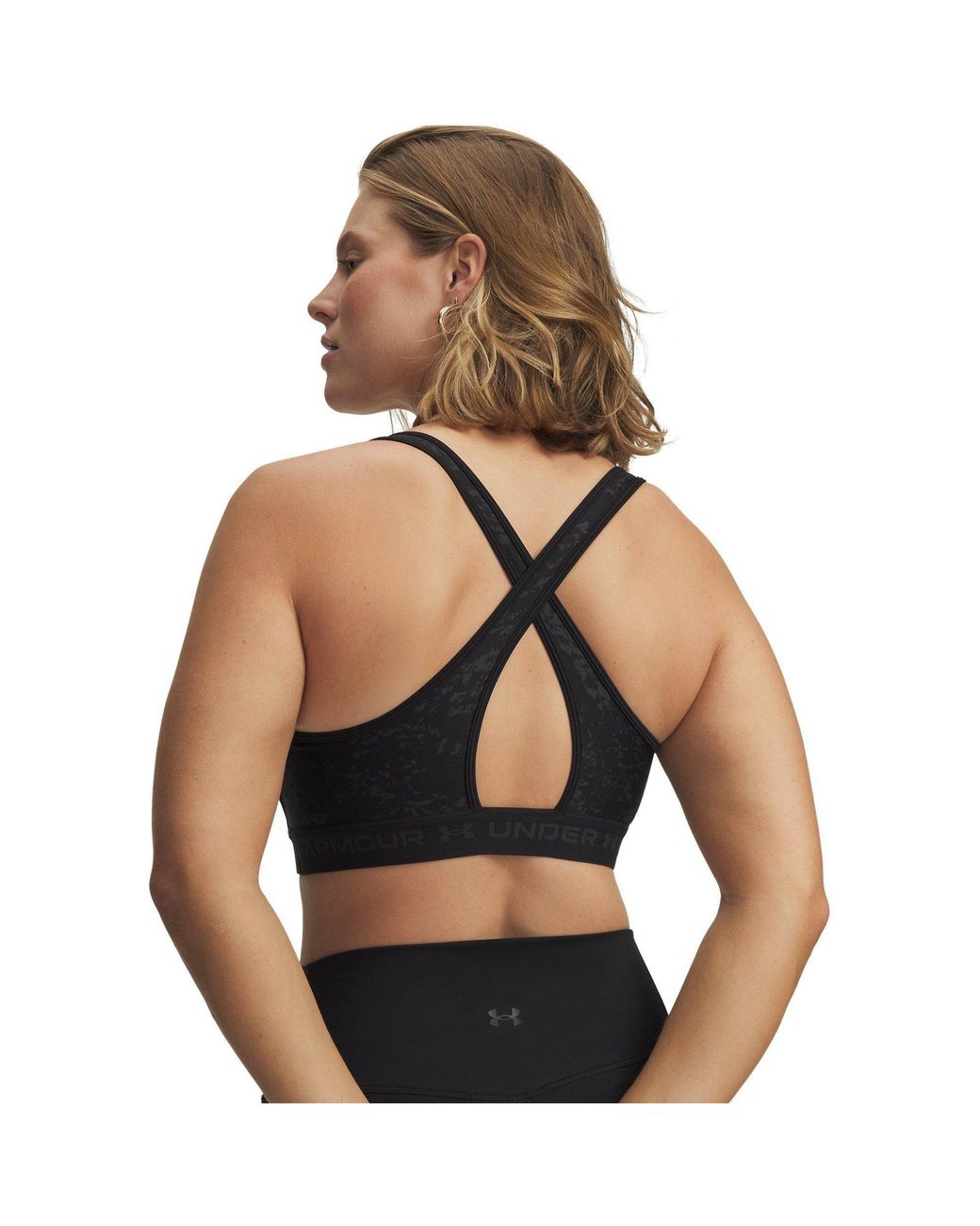 Under Armour Black Crossbodyack Mid Prn