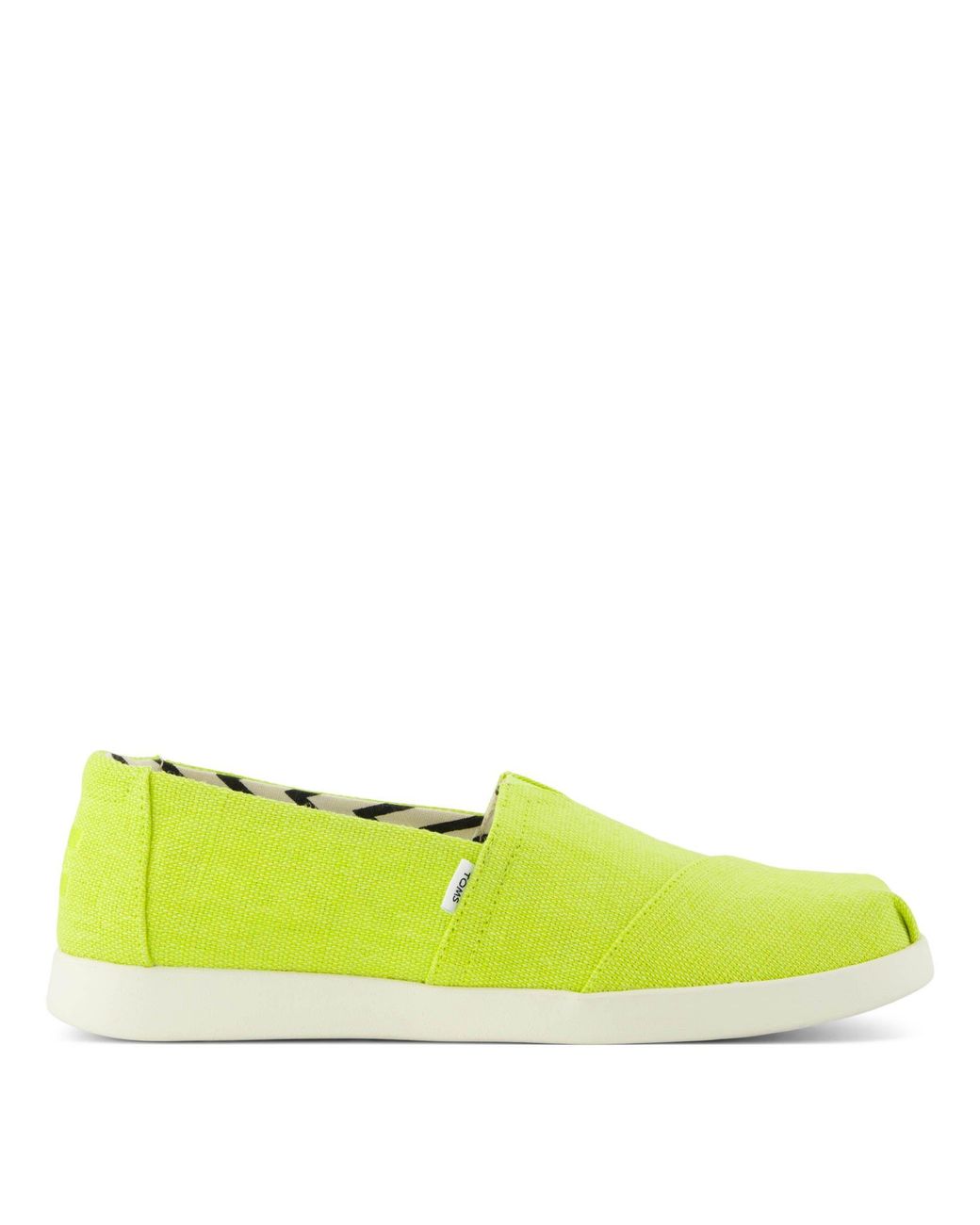 TOMS Green Alpargata Plus Canvas Slip On