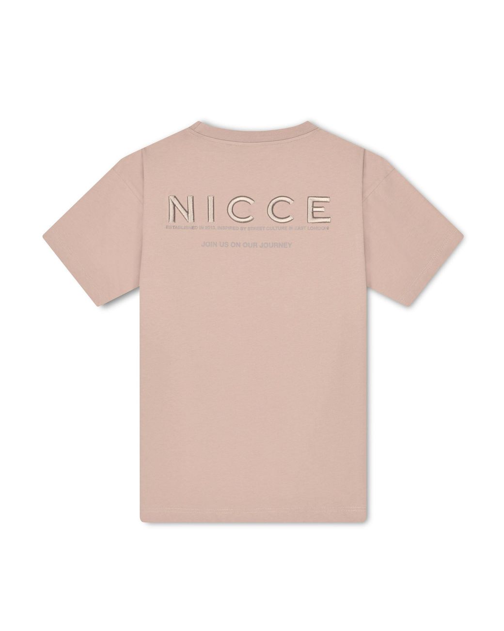 Nicce London Pink Ess T Oversized T-Shirt for men