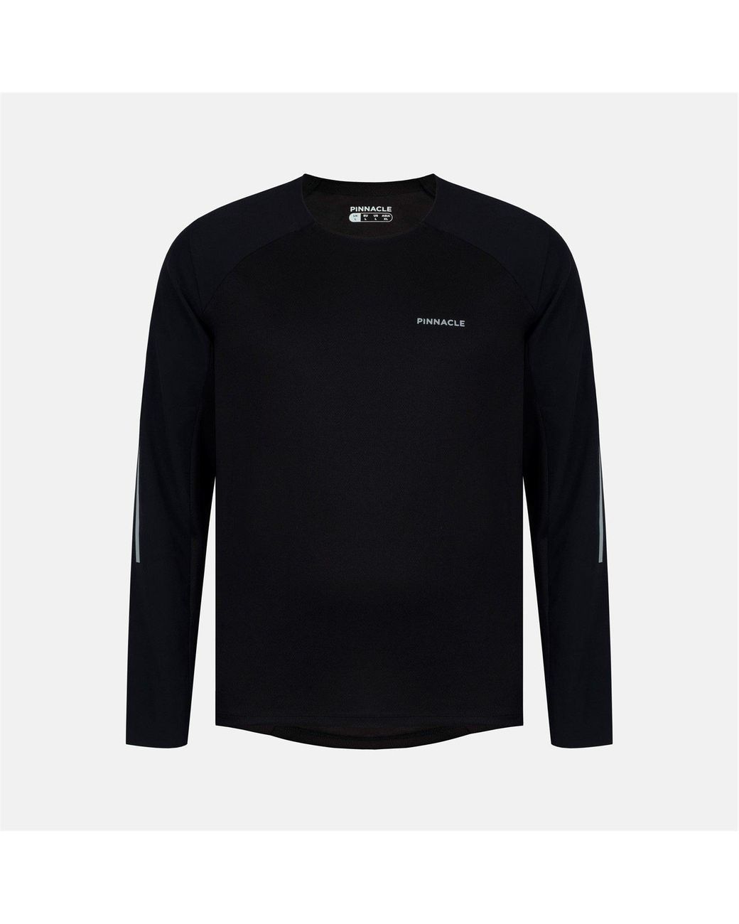 Pinnacle Black Long Sleeve Mtb Jersey for men