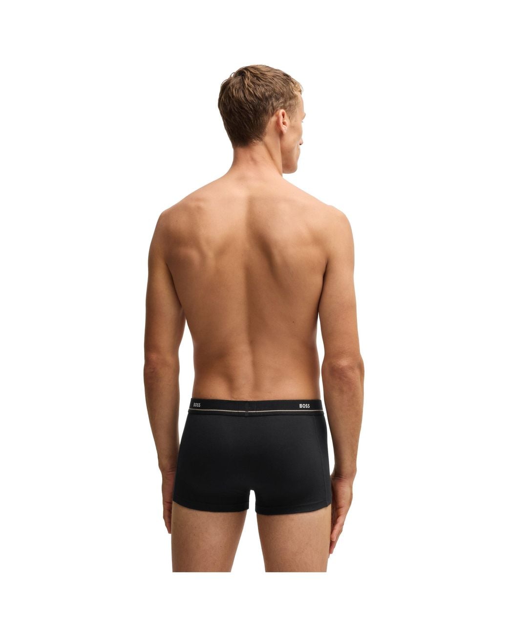 Boss Black Essential Soft-Touch Trunks for men