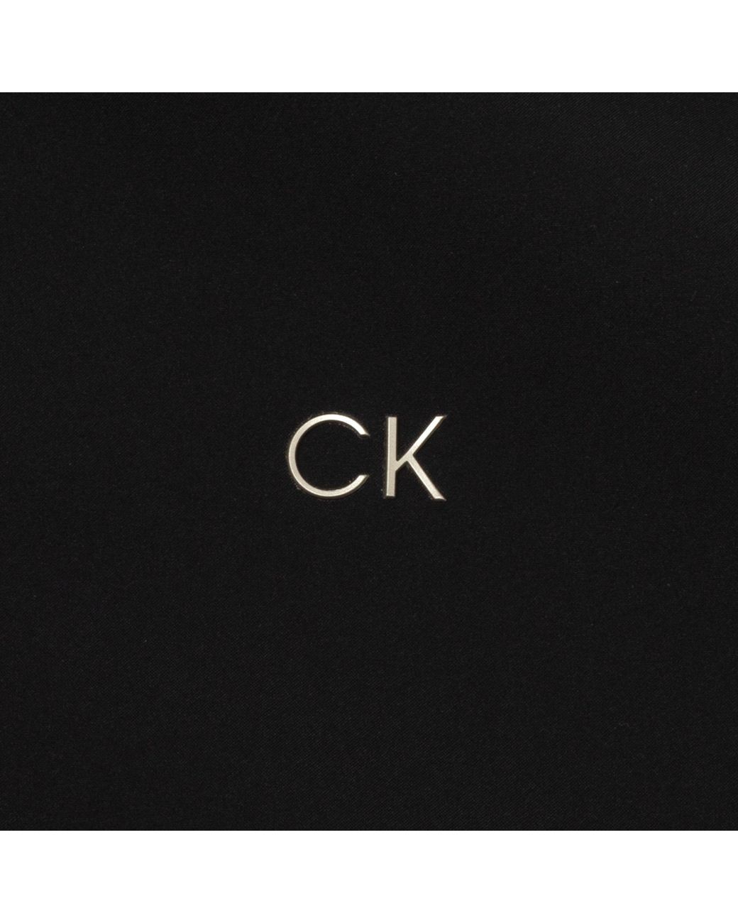 Calvin Klein Black Monogram Weather-Resistant Softshell Jacket for men