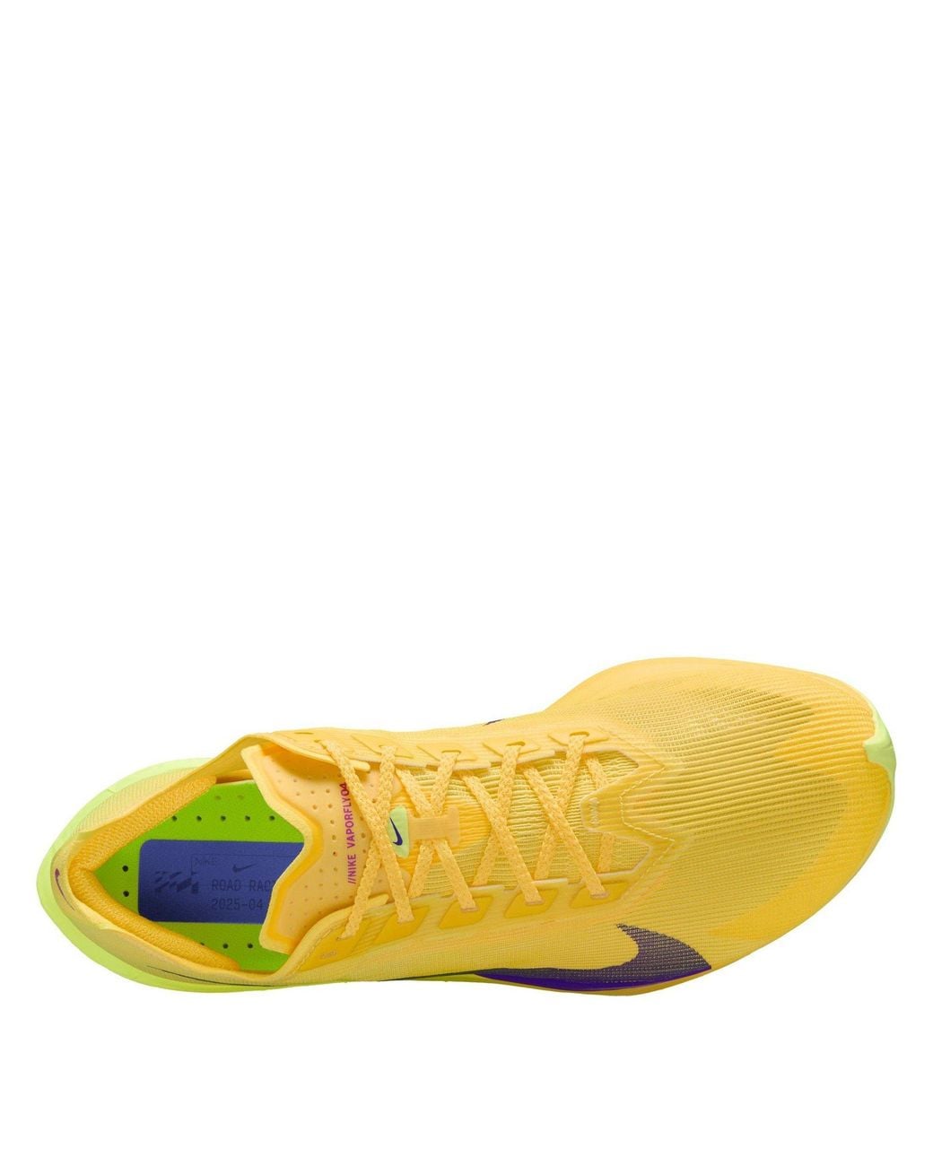 Nike Yellow Vaporfly 4 Road Racing Shoes