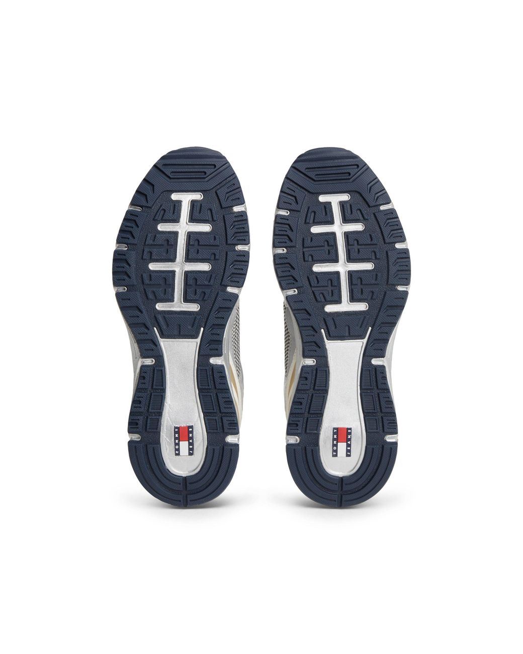 Tommy Hilfiger White Modern Lace-Up Runners