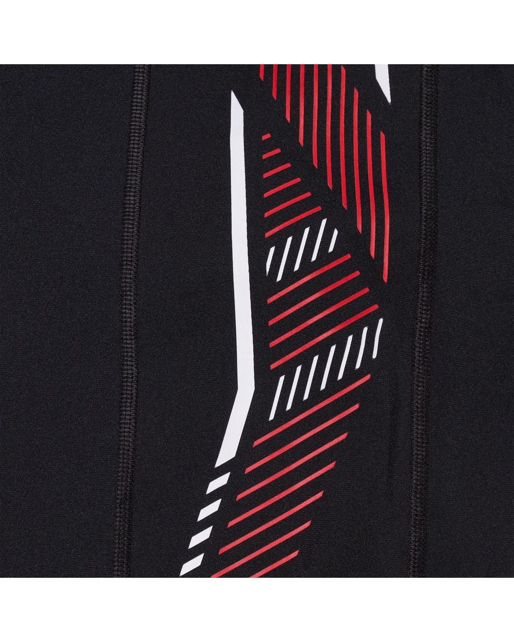 Speedo Black Tech Panel Jam Swim Shorts for men