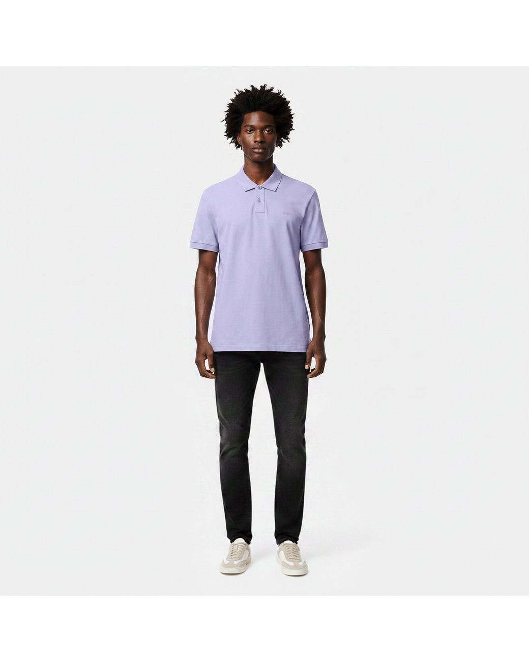 Boss Purple Passenger Premium Design Polo Shirt for men