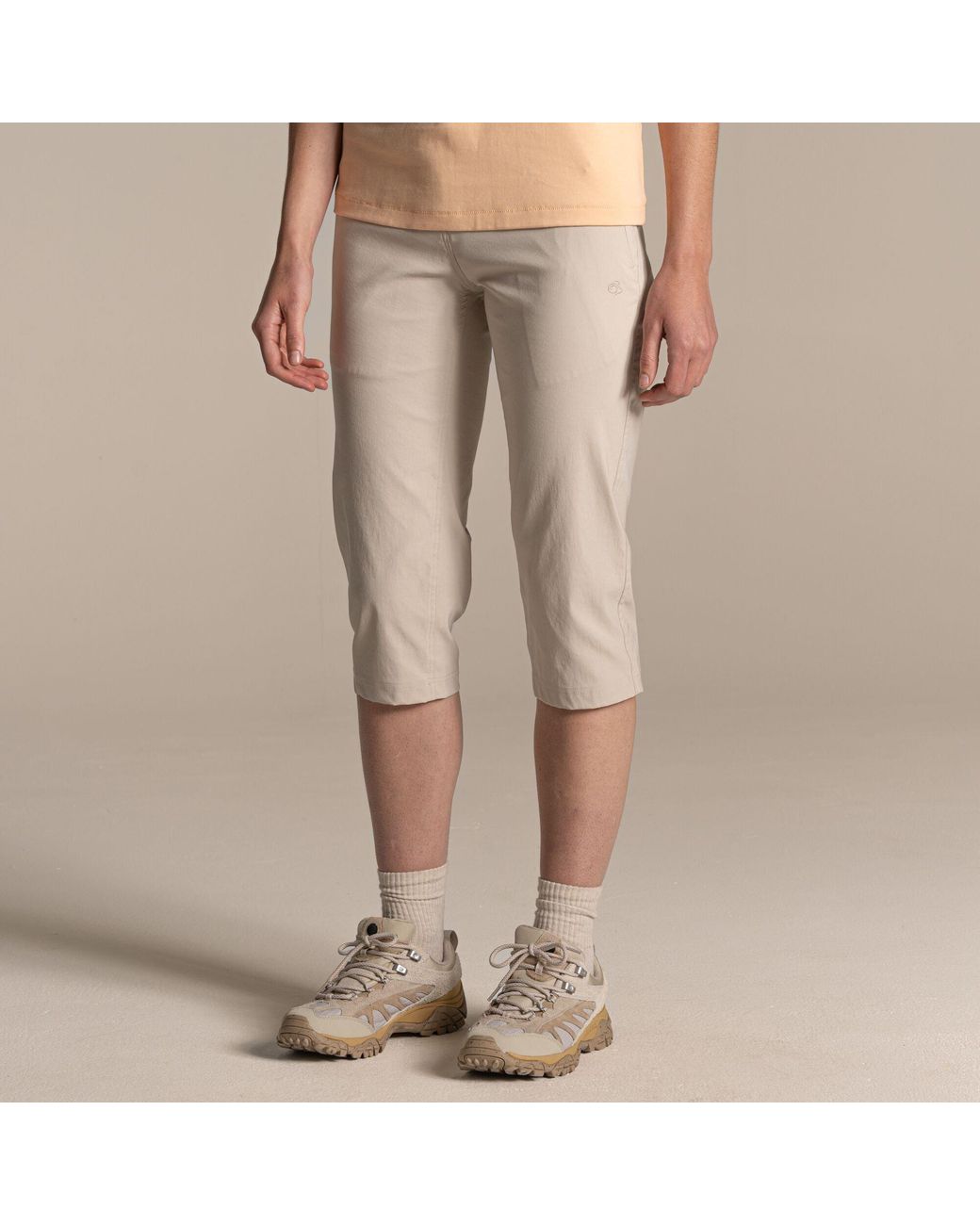 Craghoppers Natural Kiwi Pro Iii Cropped-Leg Trousers
