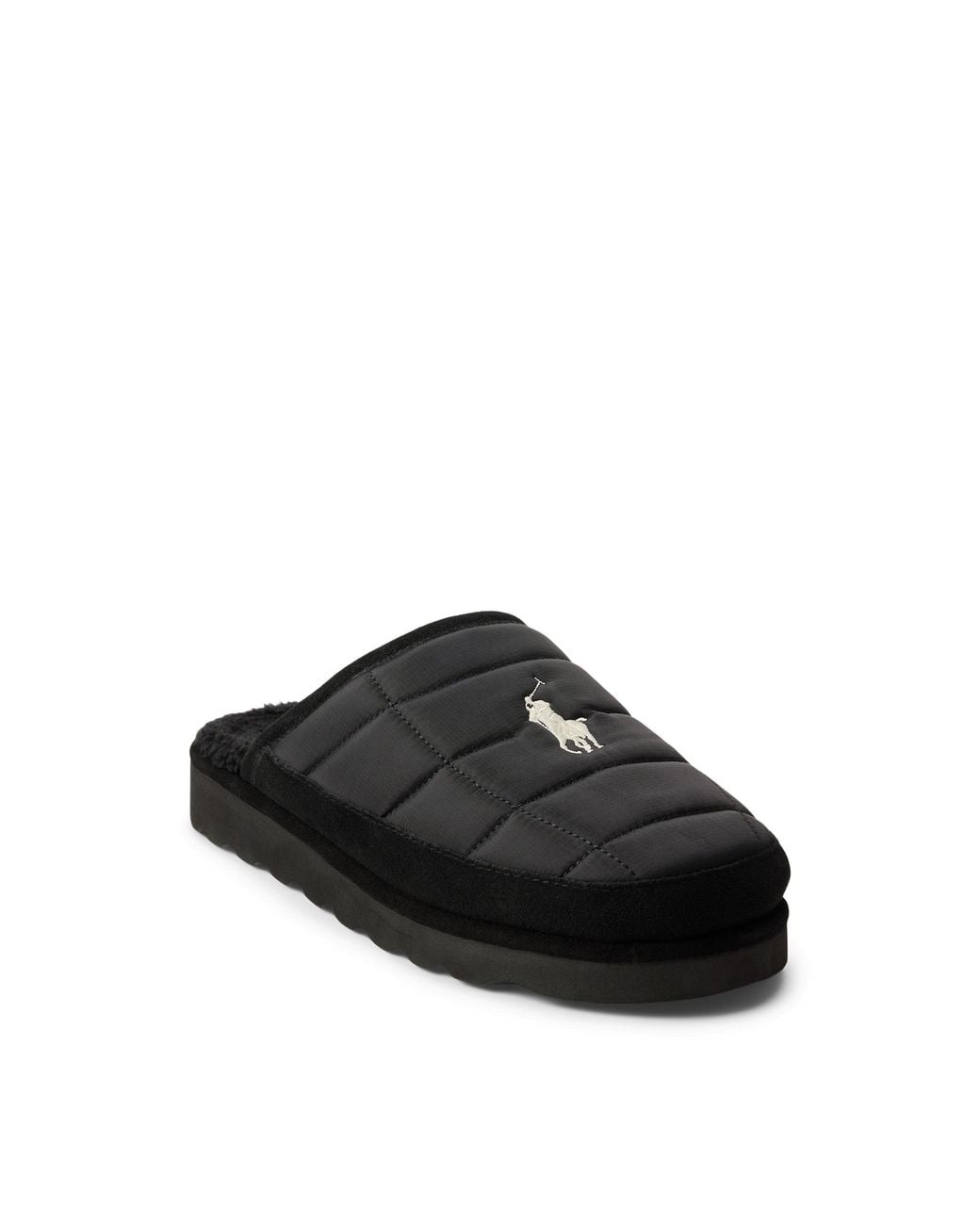 Polo Ralph Lauren Black Mules Slippers for men