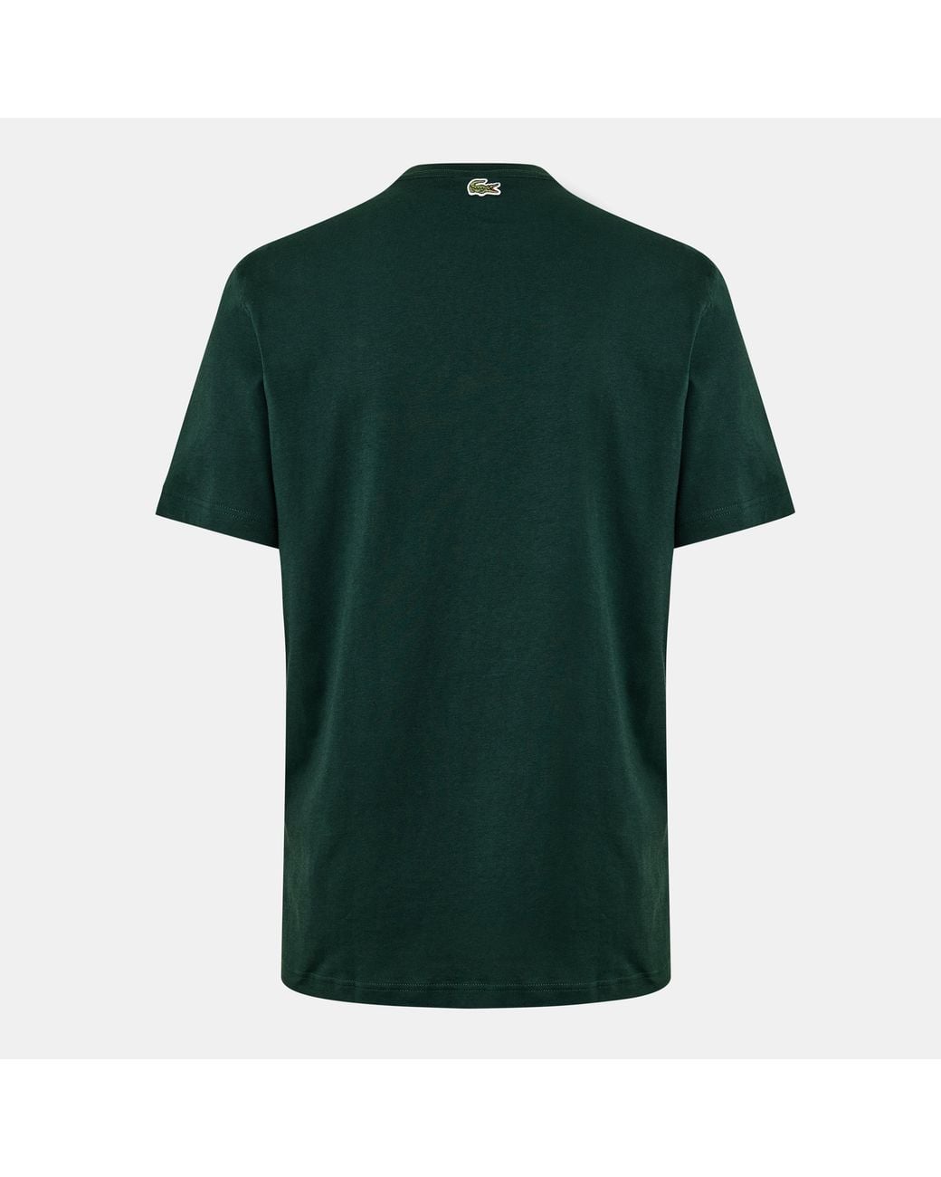Lacoste Green Large Croc Regular Fit T-Shirt for men