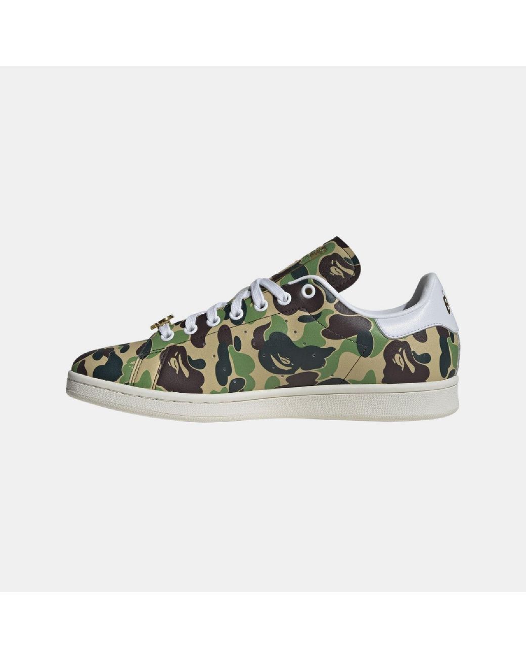Adidas Green Bape Stan Smith Shoes for men