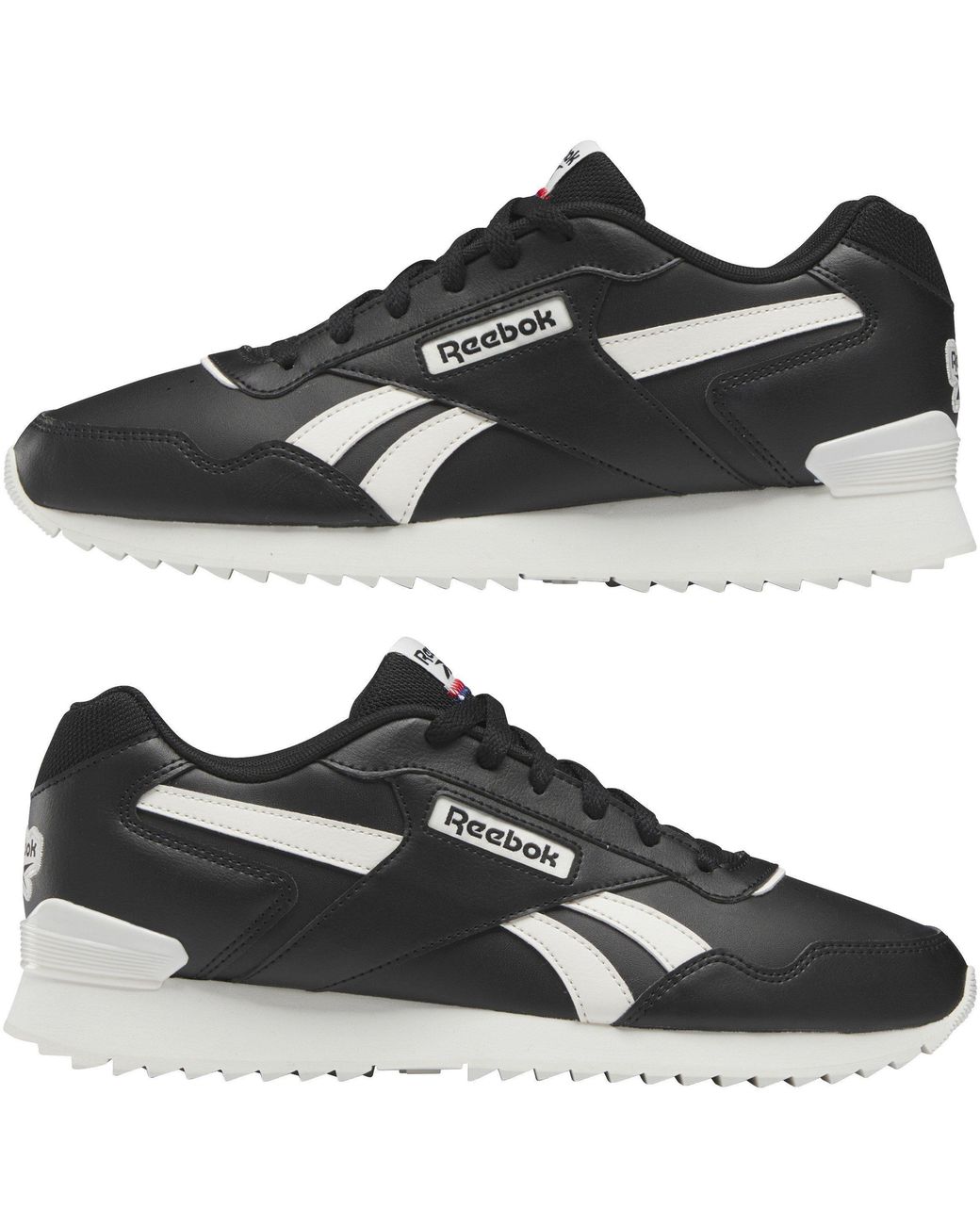 Reebok Black Glide Ripple Clip Trainers for men