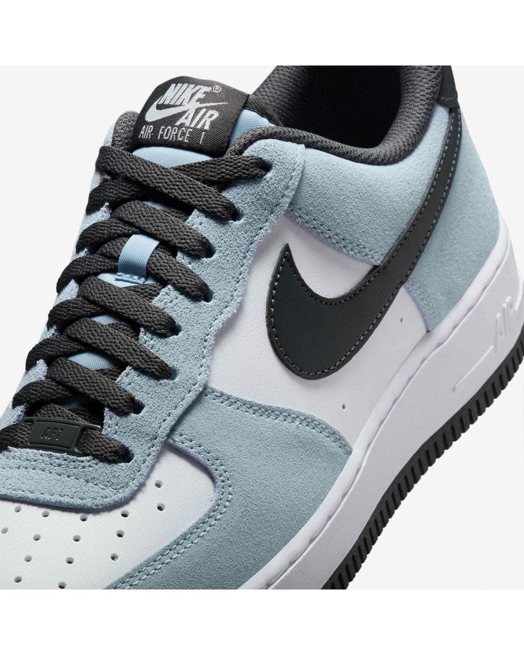 Nike Gray Air Force 1 07 Lv8 Trainers for men