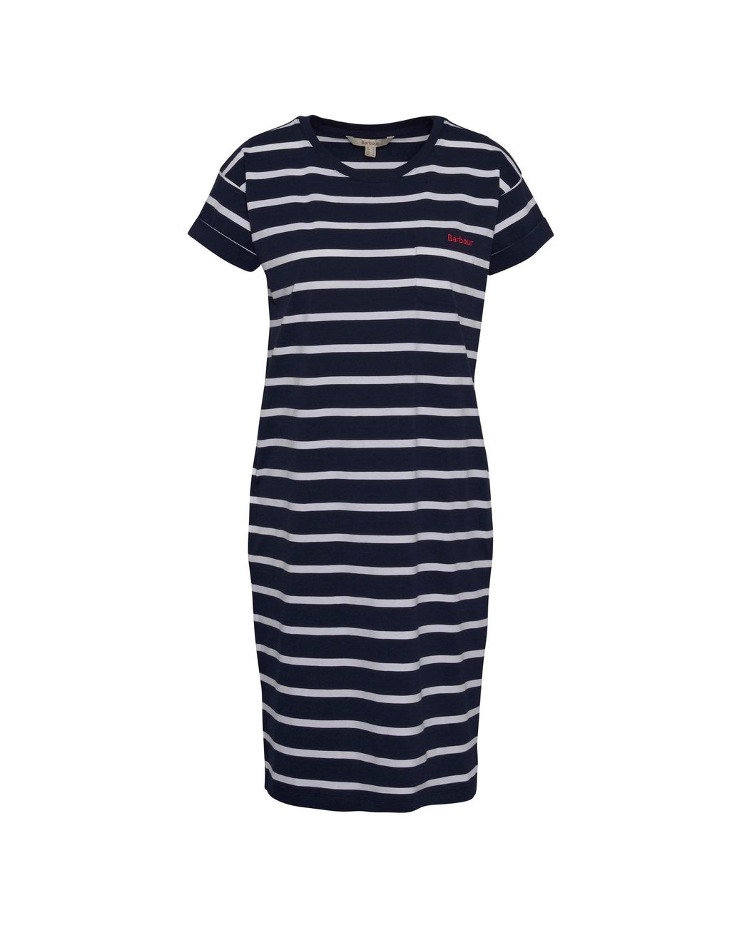 Barbour Blue Otterburn Stripe Dress
