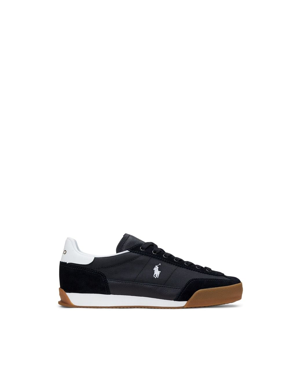 Polo Ralph Lauren Black Hester Low-Top Trainers for men