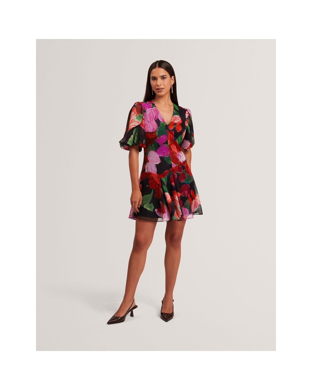 Ted Baker Red Ted Min Dress Ld71