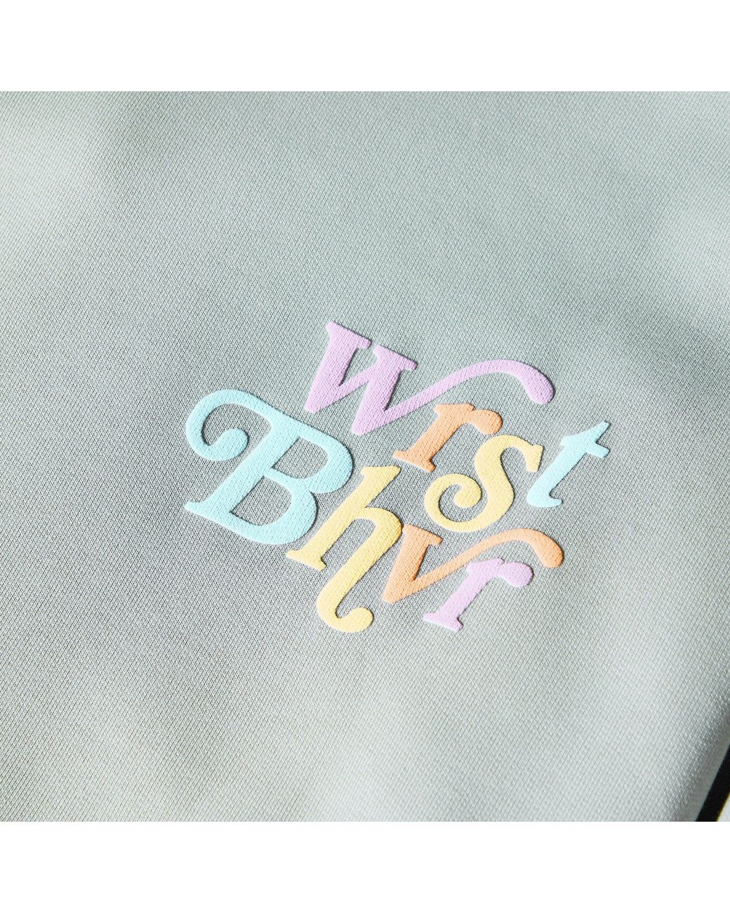 WRSTBHVR Blue Reed Over The Head Long-Sleeve Oversized-Fit Hoodie