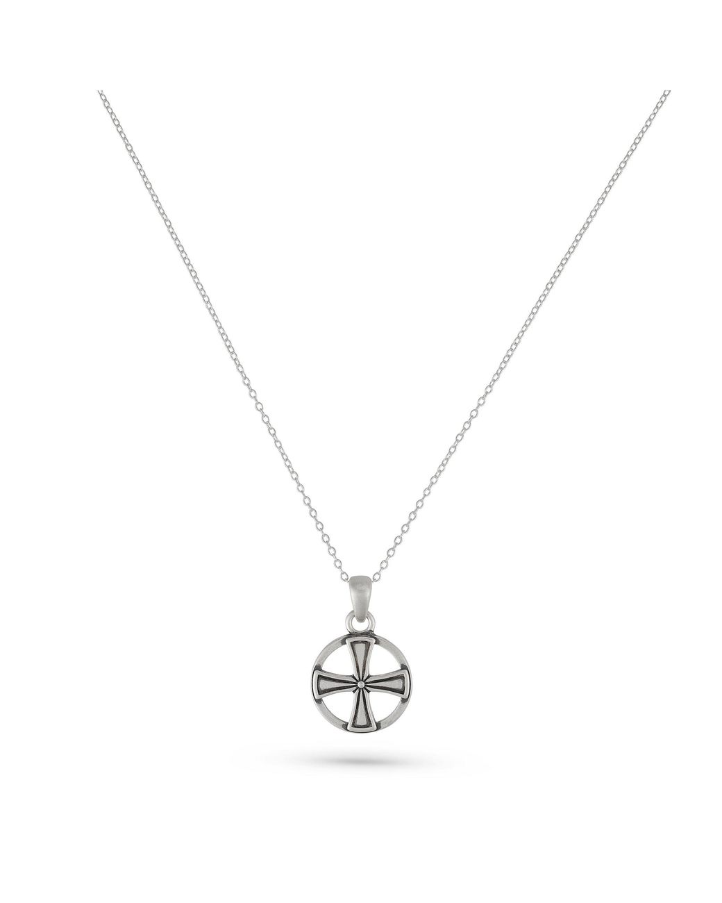 Common Lines Metallic Outlaw Cross for men