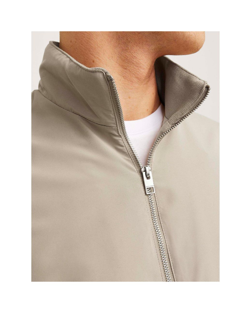 Jack & Jones Natural Rush Harrington Bomber Jacket for men