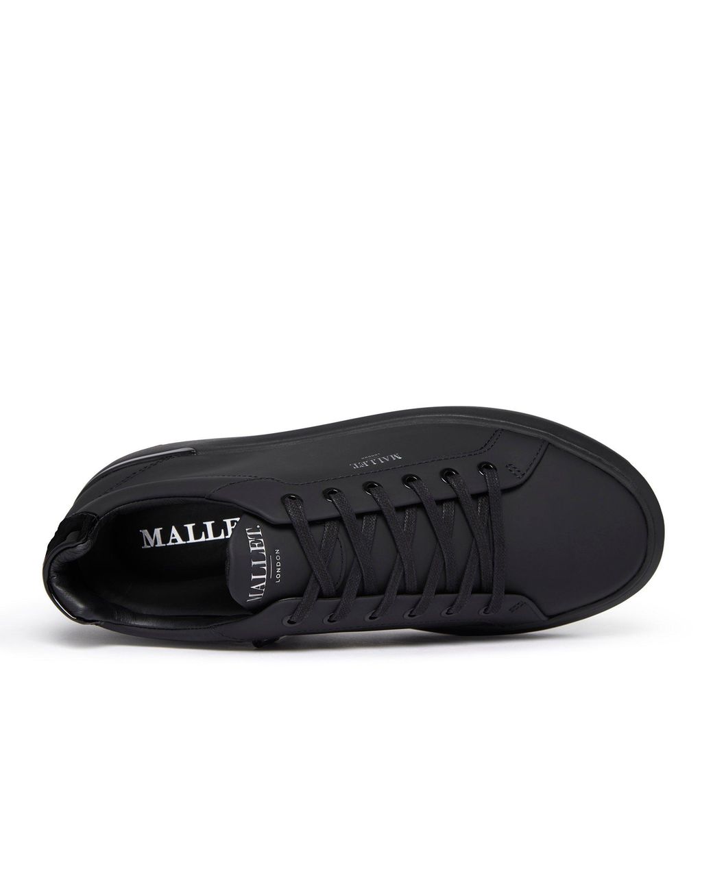Mallet Black Low Trainers for men