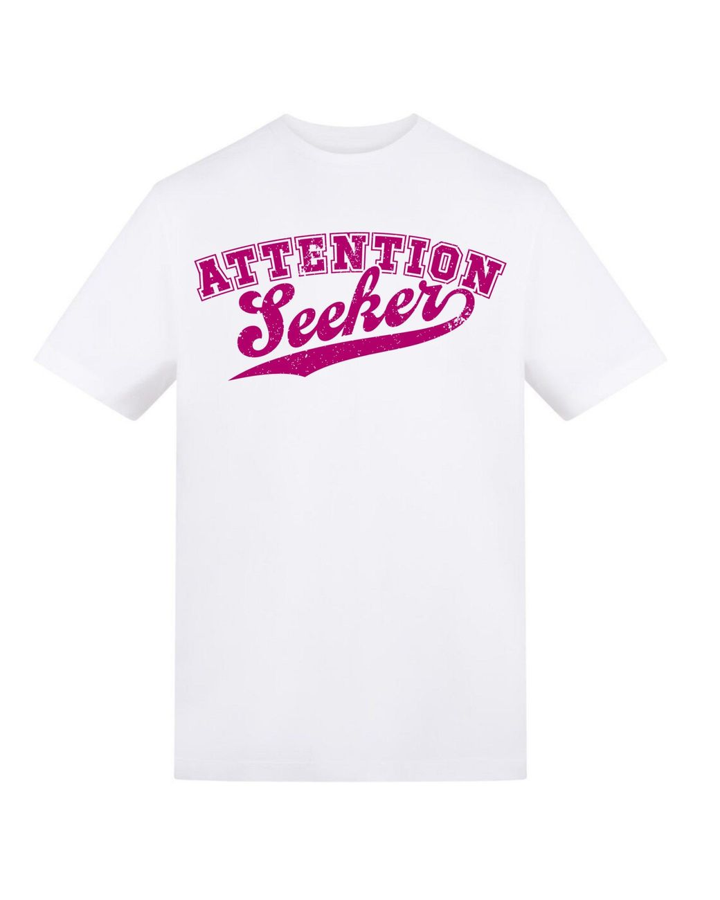 AWD White Adult Printed Novelty Tees