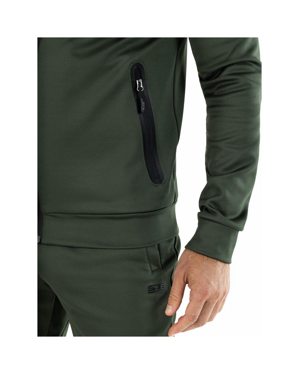 Sjeng Sports Green Maxim Performance Training Jacket for men