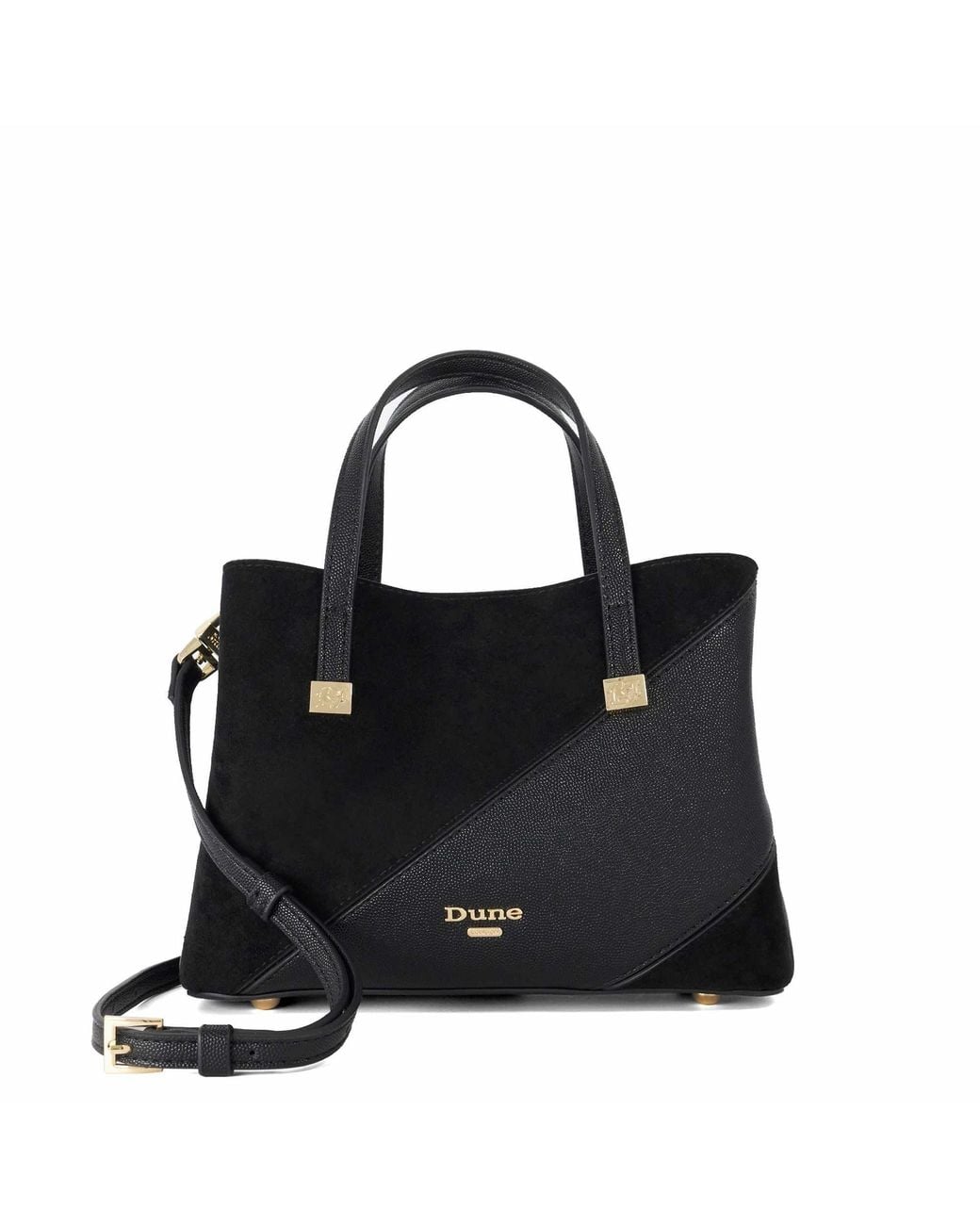 Dune Black Satchel Bag