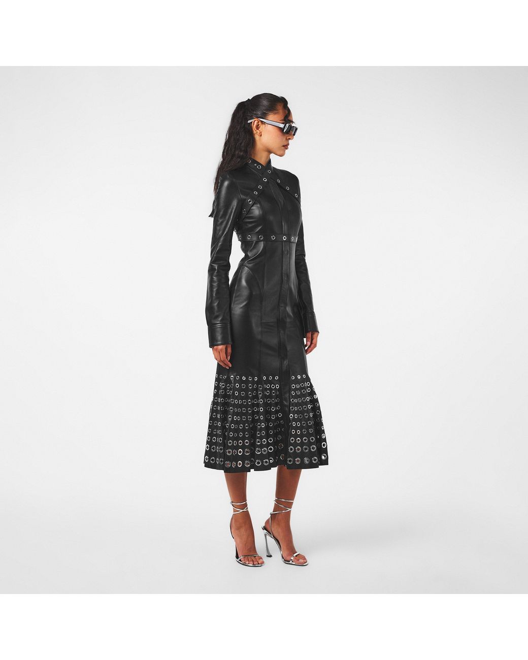 Off-White c/o Virgil Abloh Black Long Maxi Dress