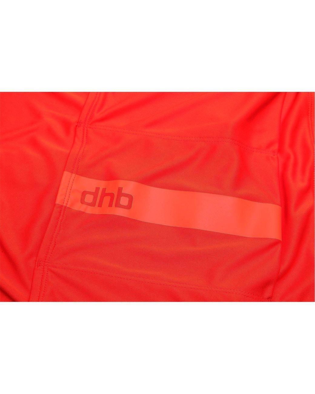 Dhb Red Long Sleeve Jersey for men