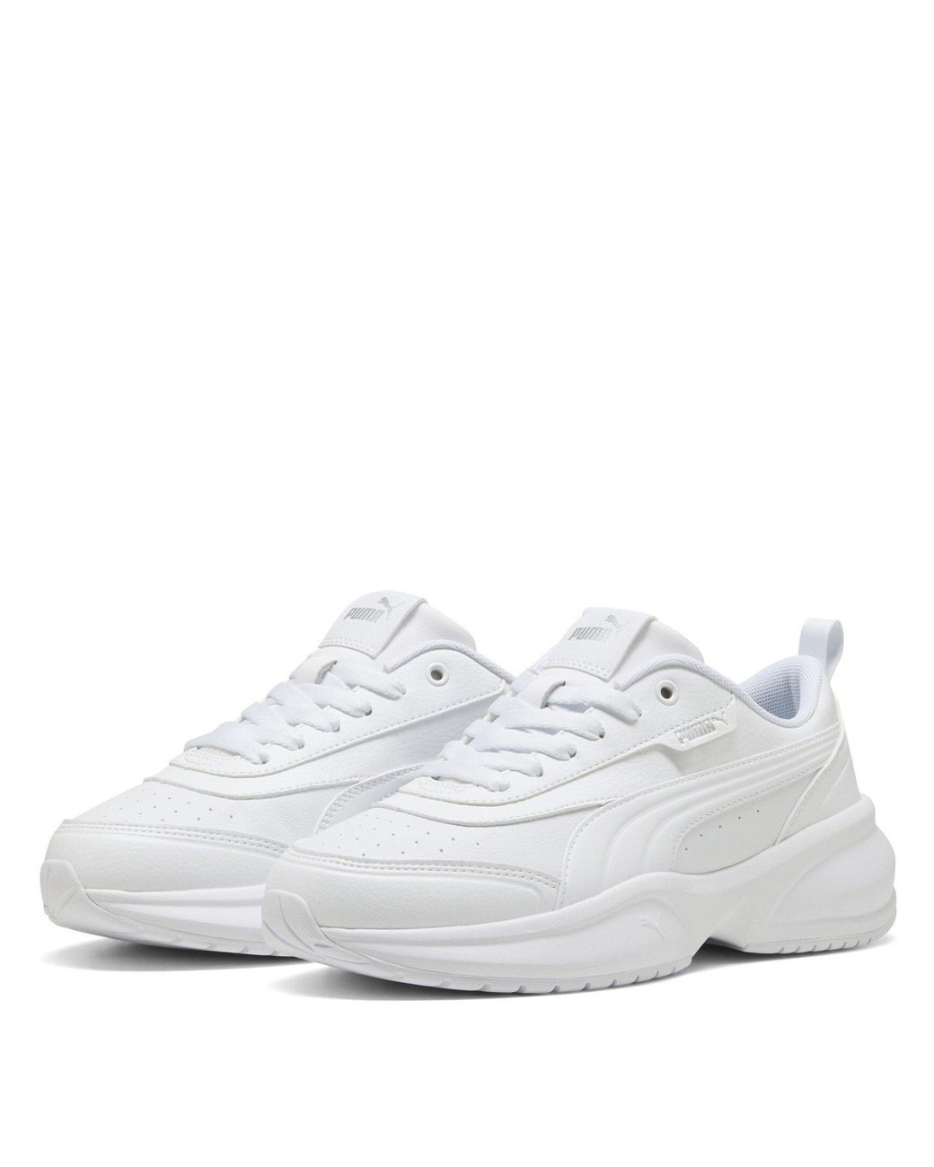PUMA White Cilia 2.0 Low-Top Trainers