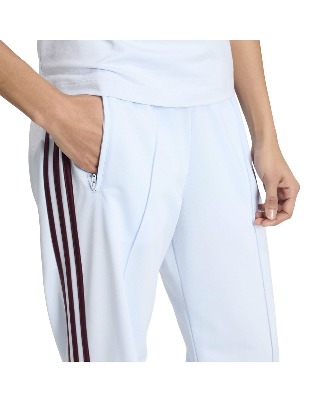 Adidas Originals Blue Firebird Open Hem Woven Joggers