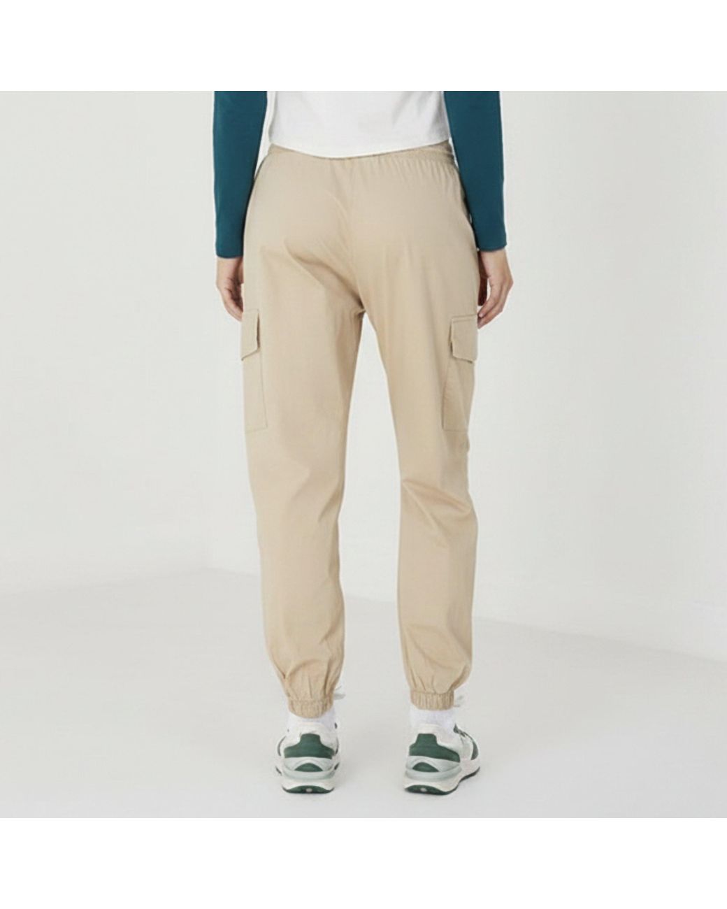 Brave Soul Natural Bs Slim Leg Cargo Pants With Pockets