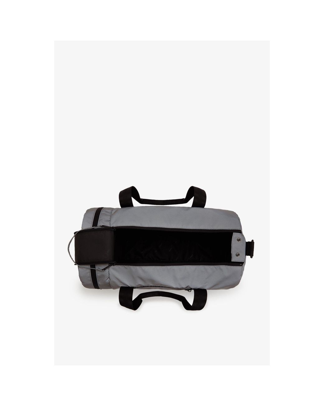 Fred Perry Black Classic Barrel Bag for men