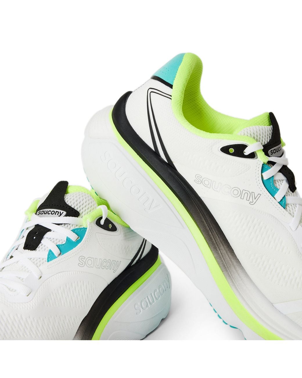 Saucony Green Hurricane 26 Road Running Shoes for men
