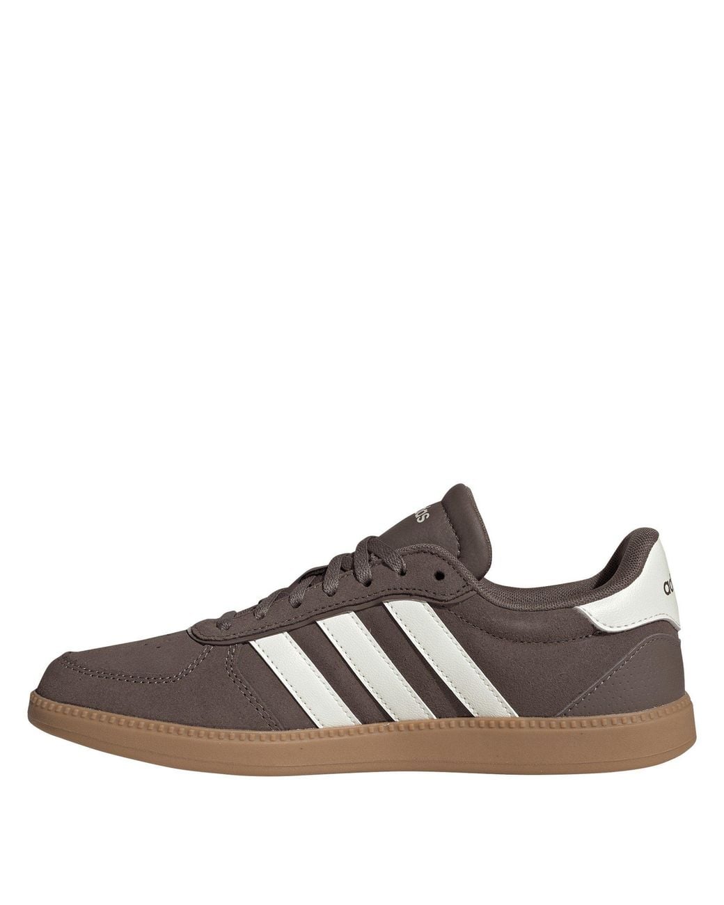 Adidas Brown Breaknet Sleek Suede Shoes