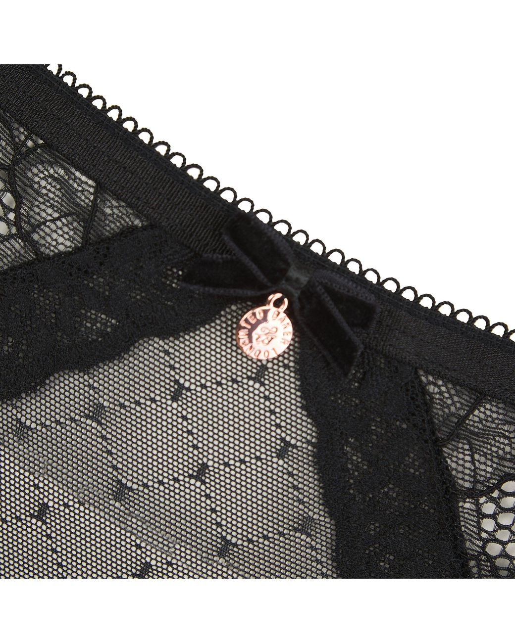 Ted Baker Gray Etta Floral Patterned Thong