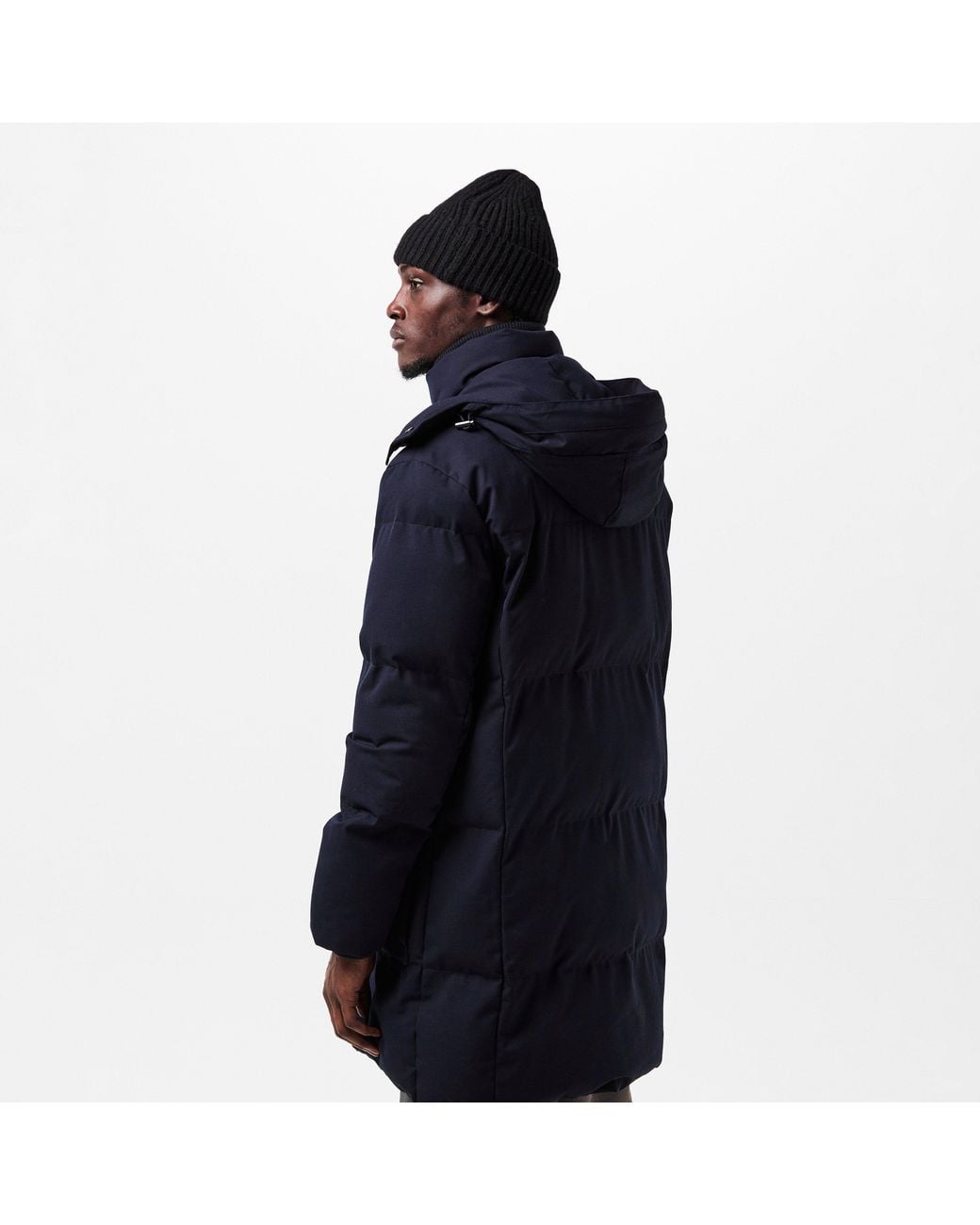 Pal Zileri Blue Medium-Weight Insulation Medium Puffer Jacket for men